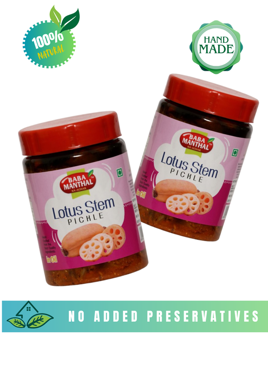 Lotus Stem Pickle (Nandru)