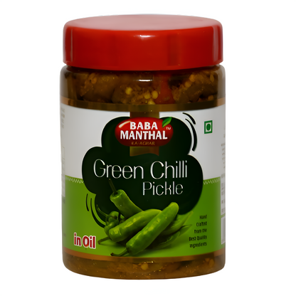 Green Chilli Pickle | Baba Manthal Ka Achar