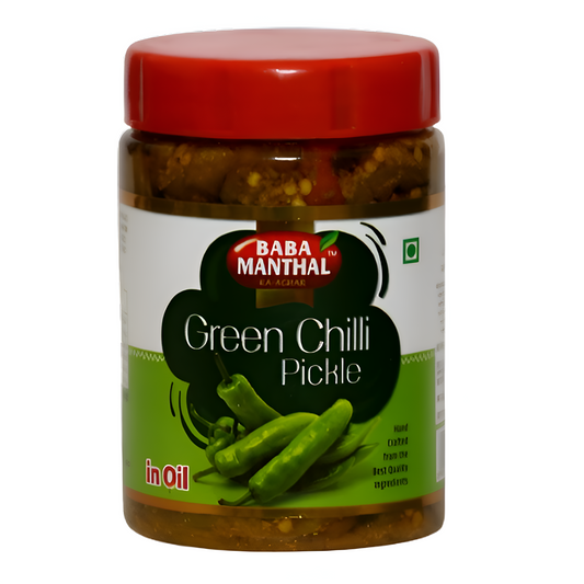 Green Chilli Pickle | Baba Manthal Ka Achar